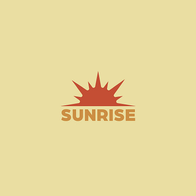 Sunrise logo branding design graphic design illustration illustrator logo typography vector