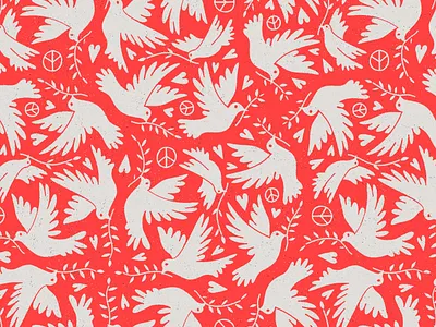 Come in Peace animal bird dove fly good pattern peace pray tessellation wing