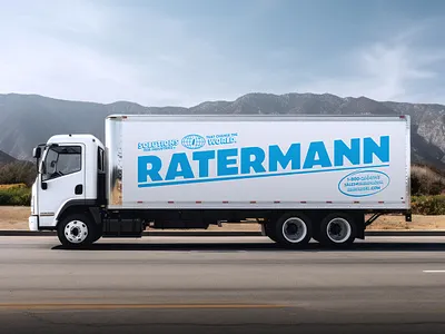 Ratermann // Truck Design blue brand brand design branding california cryogenics design graphic design identity industrial logo logo design