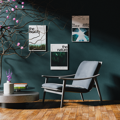 3d visualization and interior posters branding cleandesign design designminimalism graphic design illustration minimalism minimalposters moderndesign ui