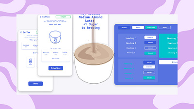 Coffee App app design figma graphic design illustration webdesign