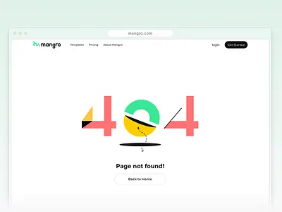Error Page Design | Page not found :( 404 error error page illustration