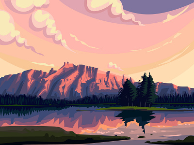 Nature Background 2d bg animation background bg branding cartoon design game graphic graphic design illustration ui vector vector artwork