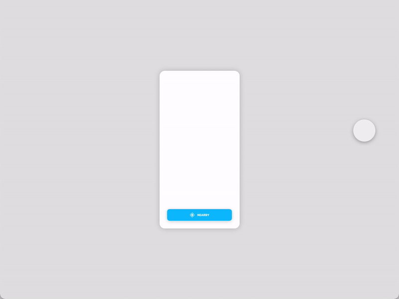 Location Permission adobe xd animated gif interaction design micro interaction micro interactions ui ux