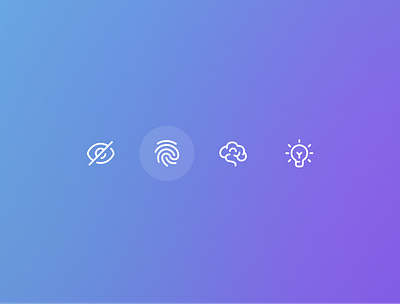 Intelligent Security Icons app branding design experience flat icon icons interface logo minimal ui user ux