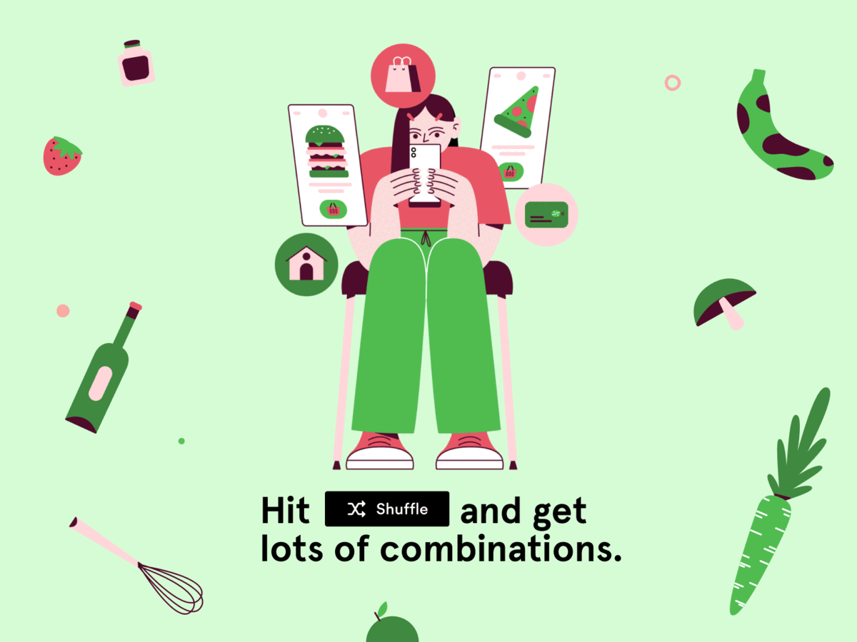 Delicious doodles for UI Design branding design illustration illustration design illustrations illustrations／ui illustrator logo ui ux