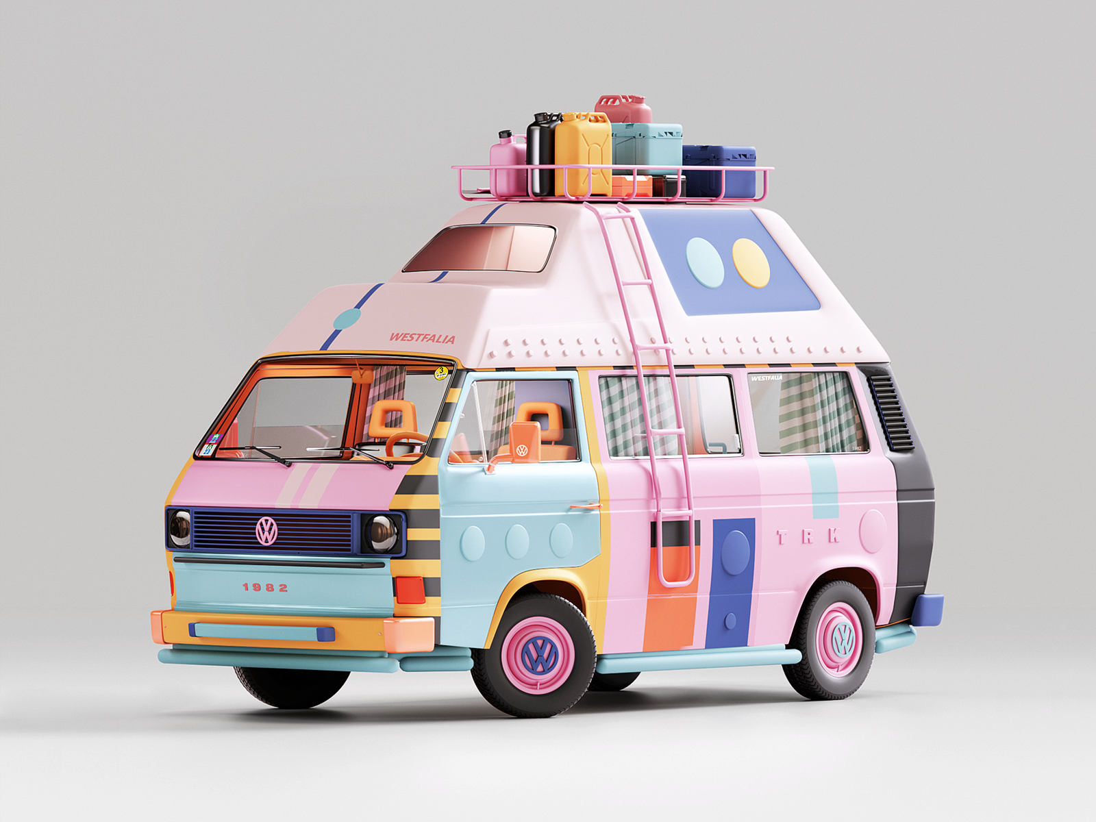 Example of VW Westfalia