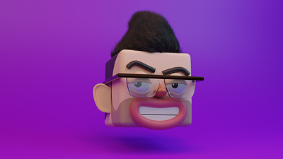 Me. 3d blender portrait