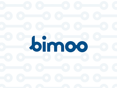 Bimoo - Logo redesign blue brand logo logotype redesign