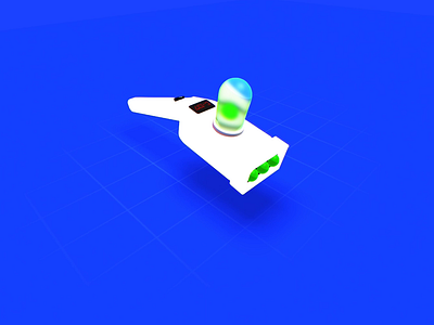Portal gun 3d animated animation anime clean cycle design gif glass gun loop portal portal gun rick morty spline video