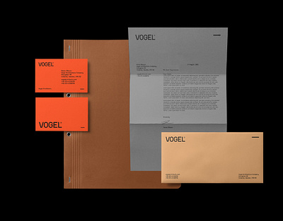 VOGEL Architects - Brand Identity behance brand guide brand guidelines brand identity branding business logo creative logo design freelancer logo graphic design graphicdesign logo logo design logodesigner logofolio minimal minimalist logo modern logo professional logo vector