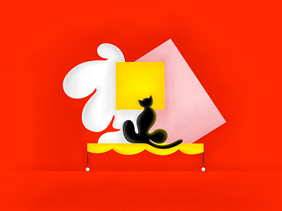 Beholder art composition design flat illustration illustrator logo texture vector