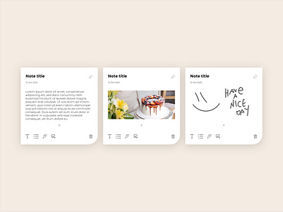 Notes Widget branding dailyui design flat graphic design illustration logo minimal ui ux vector