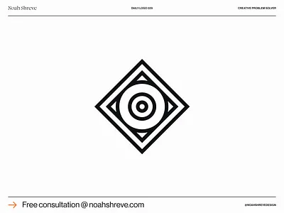 Daily Logo 029 daily logo logo minimal shapes