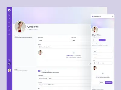 Dashboard user settings — Untitled UI clean ui dashboard dashboard settings design system figma form minimal minimalism preferences settings simple tabs ui ui kit user settings web design