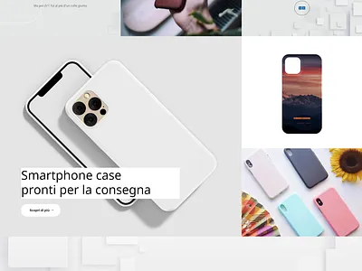 E-Commerce Divi Layout Case Shop branding design divi web wordpress wordpress blog wordpress design