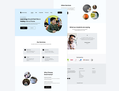 Grammarly adobexd design ui ux