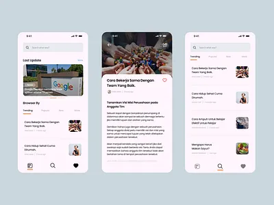 UI Design News App app app design design graphic design news app ui uiux ux