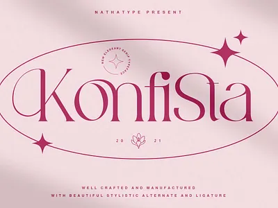 Konfista - Serif Font branding design font fonts logo logo type typography