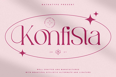 Konfista - Serif Font branding design font fonts logo logo type typography