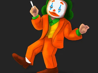 Guasón / Joker design guasón cartoon illustration