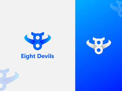 Logo Design For Eight Devils design logo minimal