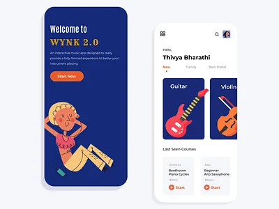 Wynk 2.0 design ui ux