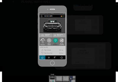 USER EXPERIENCE. RESEARCH AND DEVELOPMENT (MERCEDES-BENZ) APP app development branding design illustration rd researchdevelopment ui user experience ux ux design