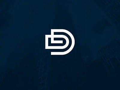 D+L monogram brand branding company construction design line logo logobrand logodesign logomark mark minimal monogram
