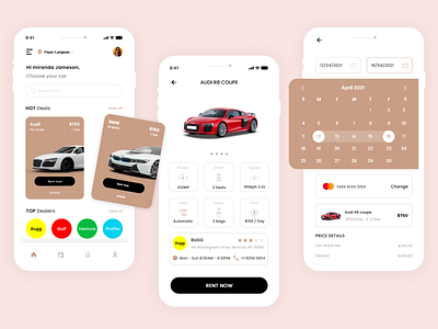 Premium Car Rental App UI app design app ui app uiux branding car car rental car rental app car sharing design illustration mobile app mobile app design motion graphics rental taxi app taxi booking app travel app ui ui ux uiuxdesign