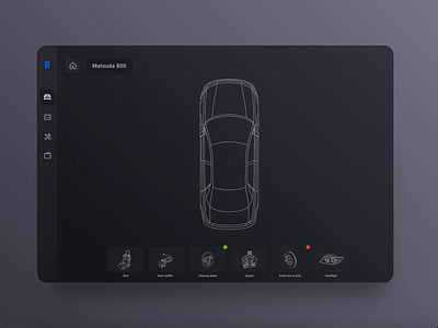 The visual representation of diagrams lists automotive canvas car car parts configuration dark mode darkmode diagram gojs sidebar ui ui design