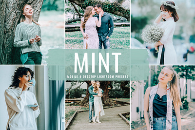 Mint Mobile & Desktop Lightroom Presets travel presets