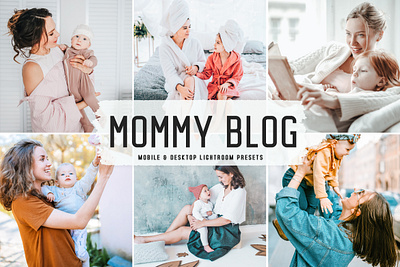 Mommy Blog Mobile & Desktop Lightroom Presets travel presets