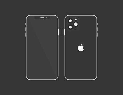 iPhone 11 pro mockup ( Black ) android app branding clean design clean ui design illustration logo ui ux vector