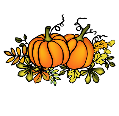 Hello, Autumn !!! Cute pumpkins design icon illustration logo pumpkin ui vector