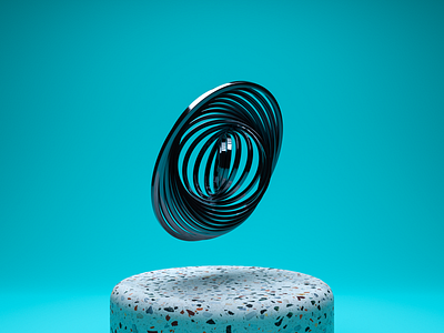 Rings 3d 3dart 3dscene blender blender3d