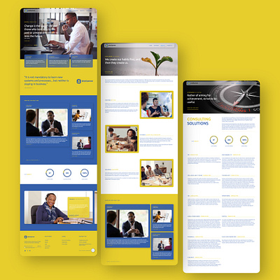 Consulting company website