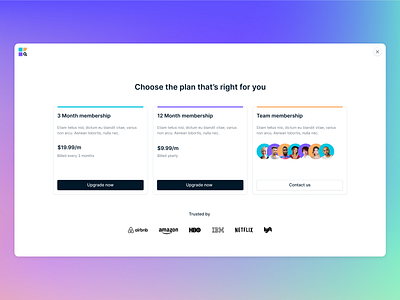 Klues - Pricing app pricing pricing plans saas ui user interface ux web app