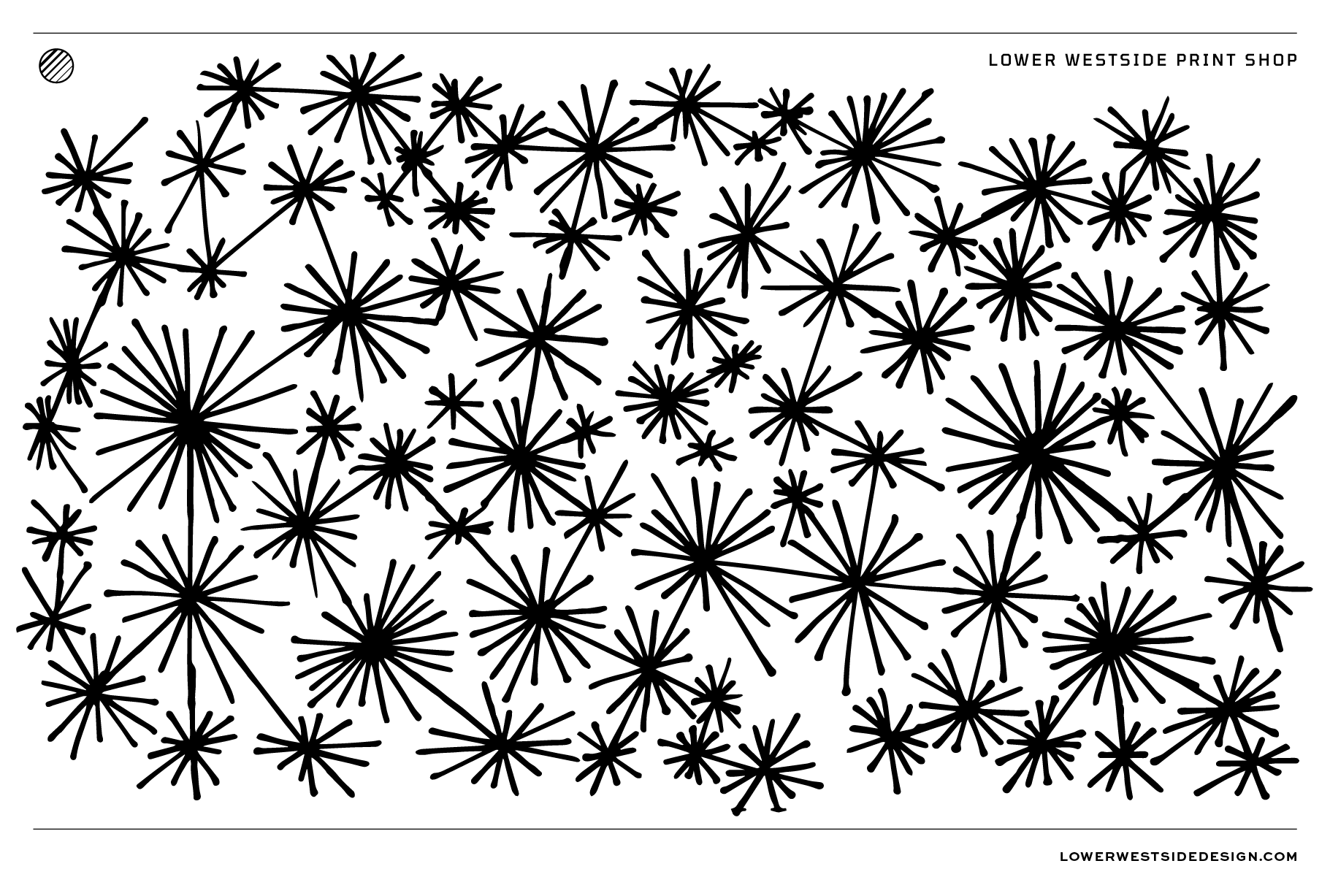 Sketch: Starburts drawing illustration pen and ink sketch vector