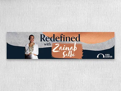 Redefined Podcast Banners - FindCenter adobe illustrator adobe photoshop apple podcast banner branding design graphic design illustration marketing podcast spotify podcast textures