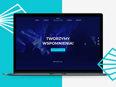 Infinitum webdesign clear design event minimalistic ui ux web webdesign