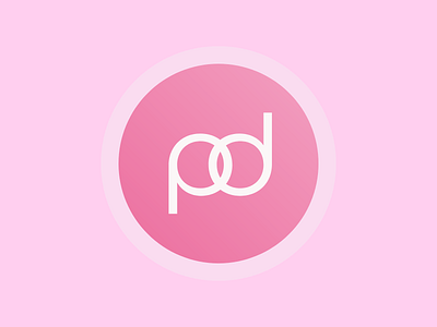 Pink Logo branding design graphic design logo minimalist mockup