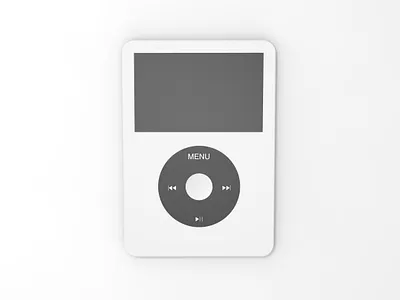 iPod Rendering design illustration industrial design product product design