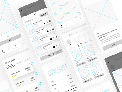 Shoppak.Me Wireframes akasha app arabic arabic design art design design kits ecommers mohammed akasha shoppak store store ui ui ux