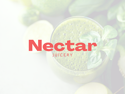 Nectar Juicery branding case study design graphic design logo minimalist mockup