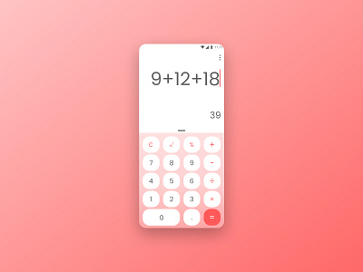 DailyUI #004 | Calculator daily ui dailyui dailyuichallenge design figma figmadesign ui