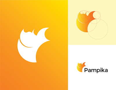 Pampika Logo Design abstract abstract logo brand designer brand logo branding business logo corporate logo design gradient gradient logo graphic design illustration logo logo designer modern modern logo professional logo typography unique lofo vector