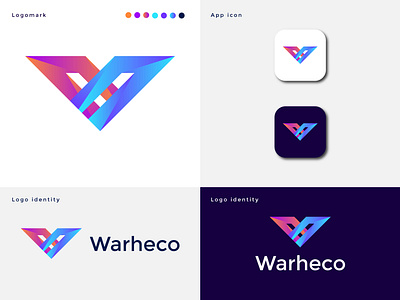 Modern W letter Logo Mark abstract app icon brand identity branding colourful logo flat minimalist gradient logo graphic design illustration letter logo lettermark logo logo design logo designer minimal logo modern logo vector w letter logo w logo w modern logo