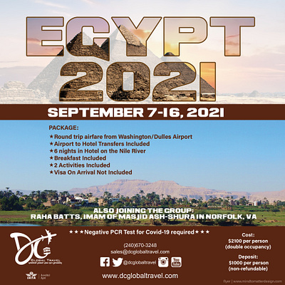 DC Global Travel Flyer-Egypt