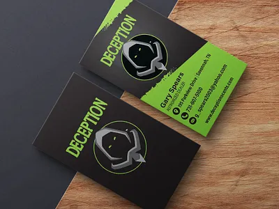 Deception Scents business card brand identity branding design graphic art graphic design illustration logo logo design typography